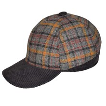 Cappello Modello' Baseball' Tessuo Merino/ Velluto 80% Lana 20% Poliestere