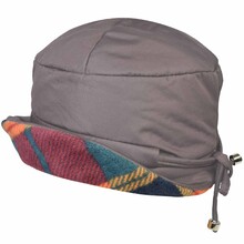 Cloche Nylon Con Tessuto Scozzese 100% Poliestere