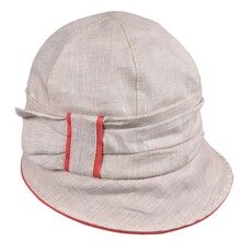 Cappello Cloche Lino con Passante 100% lino