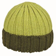 Cuffia Modello Castagna Bicolore 60% Acrilico 30% Lana 10% Viscosa
