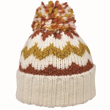 Cuffia Con Pon Pon Fantasia 60%Acril 15%Lana 15%Alpac 10%Visco