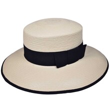Cappello Modello Pamela Panama 100% Paglia TG Unica