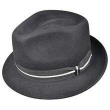 Cappello Trilby  100% lana Smooth