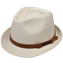 Cappello Modello Trilby Panama 100% Paglia