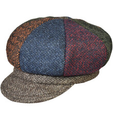 Berrettone Donna Pachwork 60% Lana 35% Poliestere 5% Viscosa