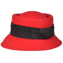 Cappello Modello Cliche Guarnita 100% Lana TG Unica Regolabile
