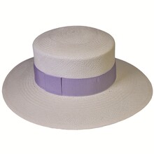 Cappello Modello Pamela Panama 100% Paglia TG Unica
