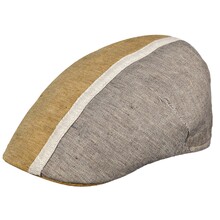 Cappello Modello Coppola Bicolore 65% Cotone 20% Lino 15% Poliestere